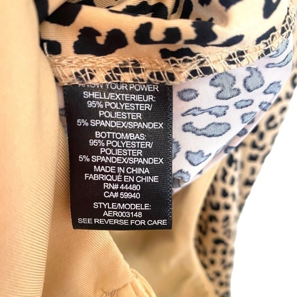 AFRM Long Sleeve Leopard Print Puff Sleeve Bodysuit - Picture 9 of 11